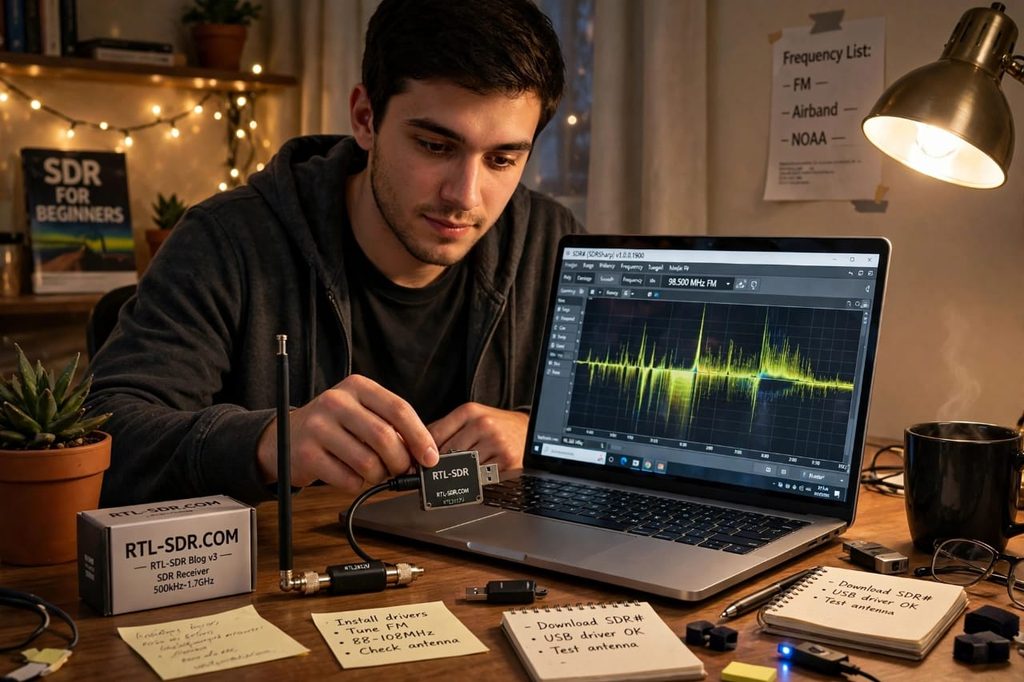 Best SDR Receiver for Beginners setup guide 2026