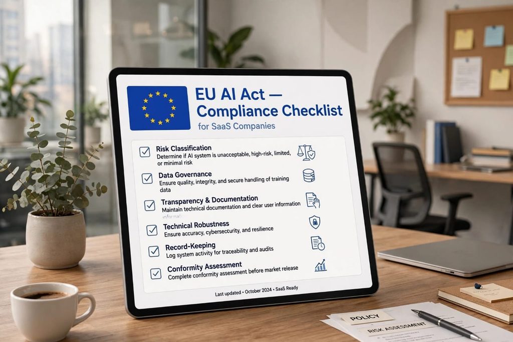 EU AI Act compliance for SaaS
